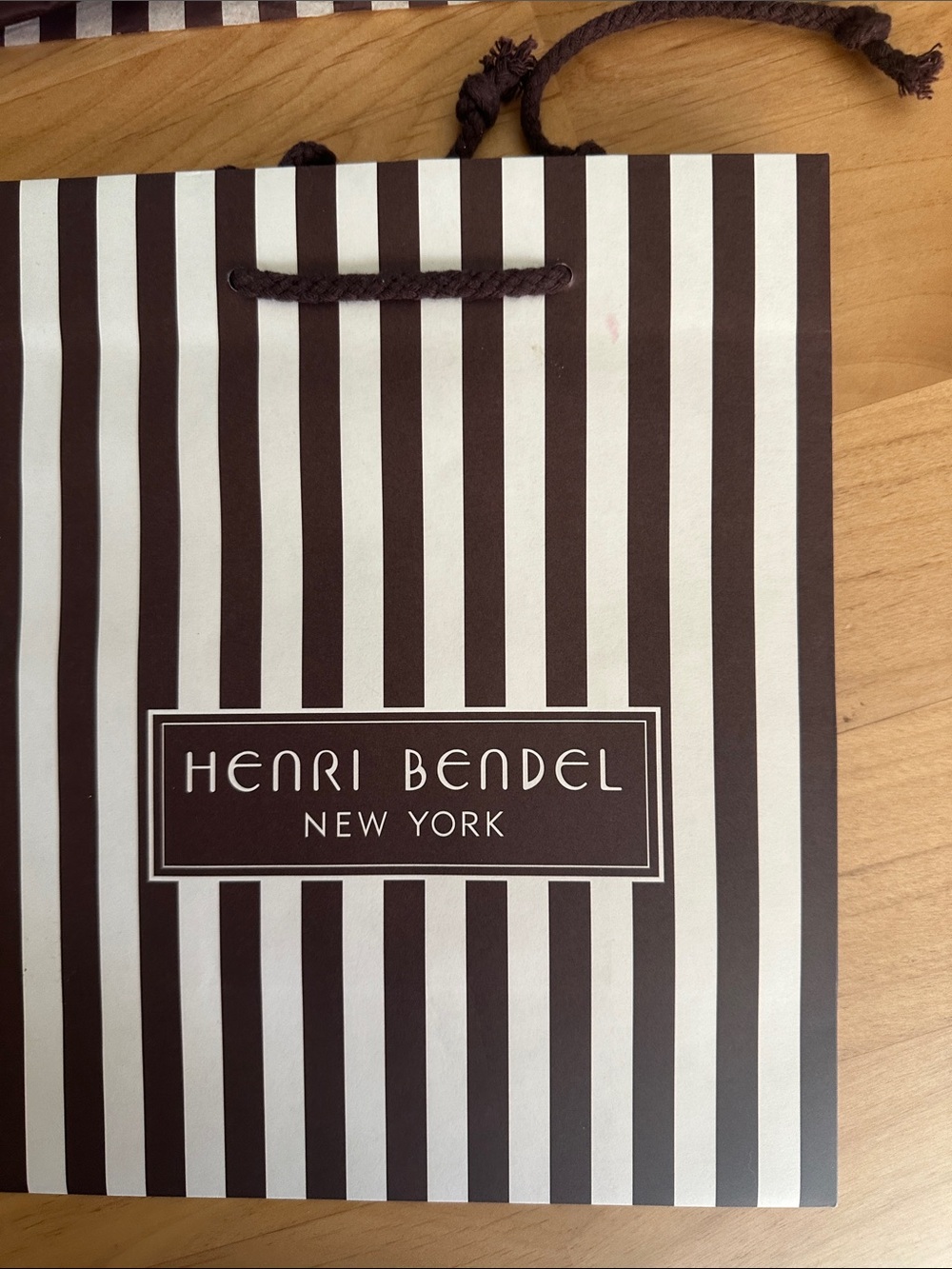 Henri. Bendel set of three striped nylon bags. - Picture 5 of 5